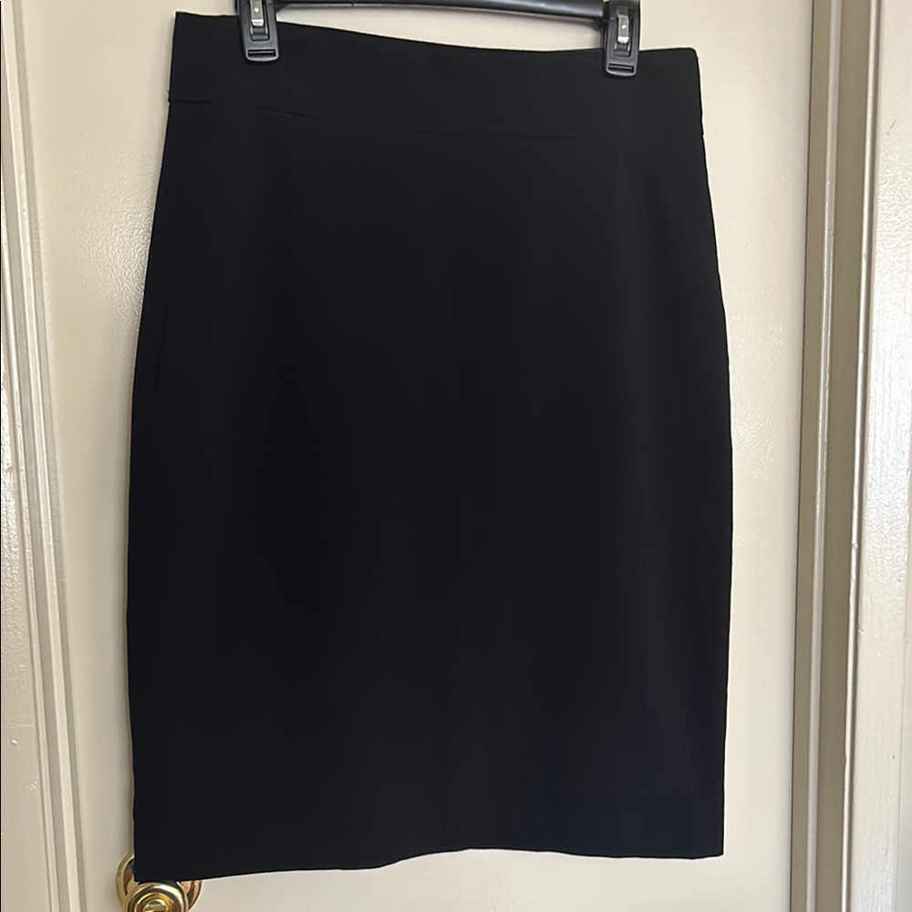 Tahari Black Pencil Skirt Knee-Length Workwear